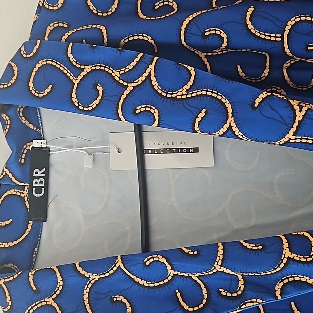 CBR Blue & Gold Jacket Shell - Picture 2 of 6